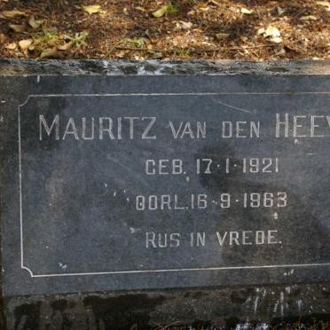 HEEVER Mauritz, van den 1921-1963