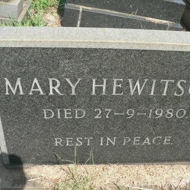 HEWITSON Mary -1980