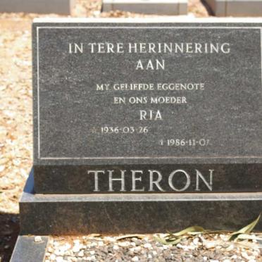 THERON Ria 1936-1986