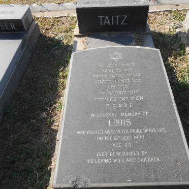 TAITZ Louis -1973
