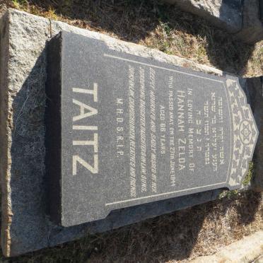 TAITZ Hannah Zelda -1944