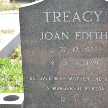 TREACY Joan Edith 1925-1991