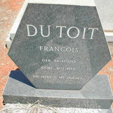 TOIT Francois, du 1913-1974