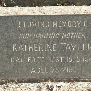 TAYLOR Katherine -1949