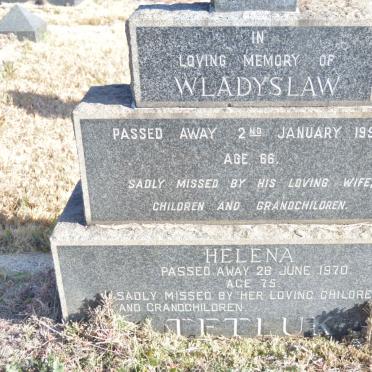 TETLUK Wladyslaw -1956 &amp; Helena -1970