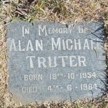 TRUTER Alan Michael 1954-1984 :: CHAPMAN Ann June -1956 :: TRUTER Jennifer Dawn 1953-1960