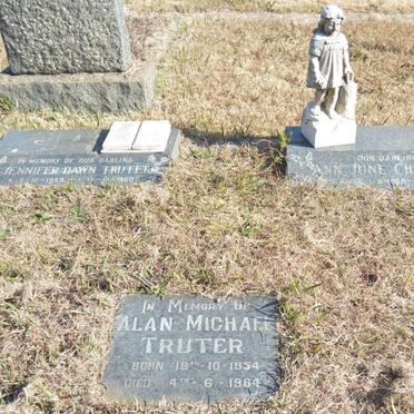 TRUTER Alan Michael 1954-1984 :: CHAPMAN Ann June -1956 :: TRUTER Jennifer Dawn 1953-1960