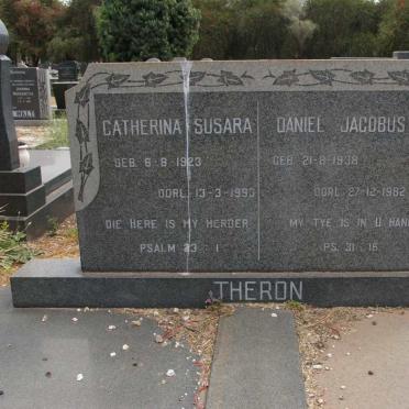 THERON Daniel Jacobus 1938-1982 &amp; Catherina Susara 1923-1993