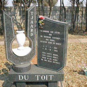 TOIT Tjaard, du 1961-1996