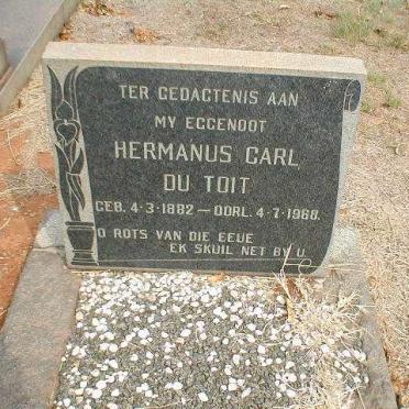 TOIT Hermanus Carl, du 1882-1968