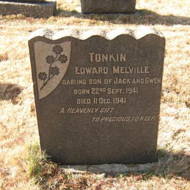 TONKIN Edward Melville 1941-1941