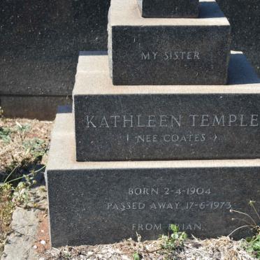 TEMPLE Kathleen nee COATES 1904-1973