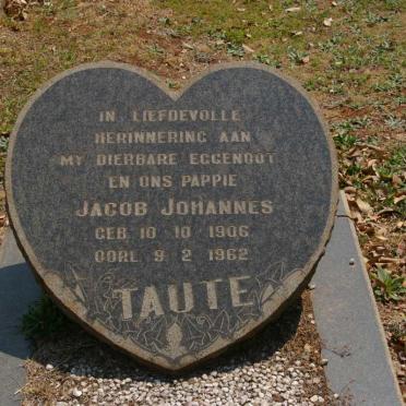 TAUTE Jacob Johannes 1906-1962