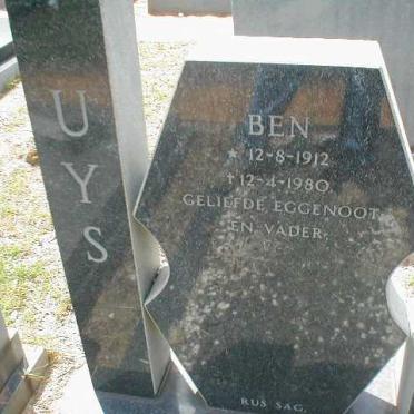 UYS Ben 1912-1980