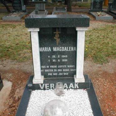 VERMAAK Maria Magdalena 1945-1998