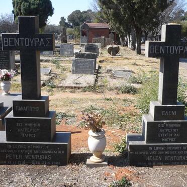 VENTURAS Peter 1910-1982 &amp; Helen 1914-1970