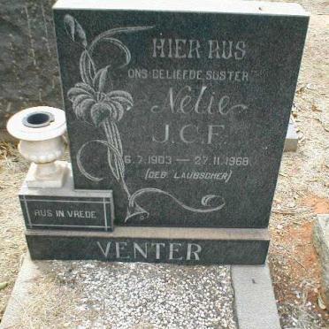 VENTER J.C.F. nee LAUBSCHER 1903-1968