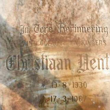 VENTER Christiaan 1930-1967