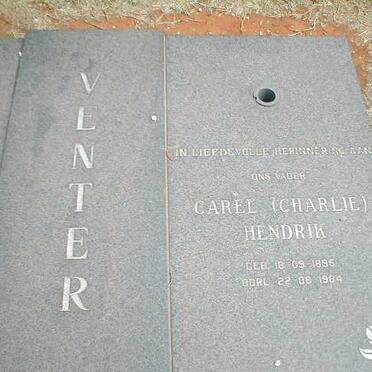 VENTER Carel Hendrik 1895-1984