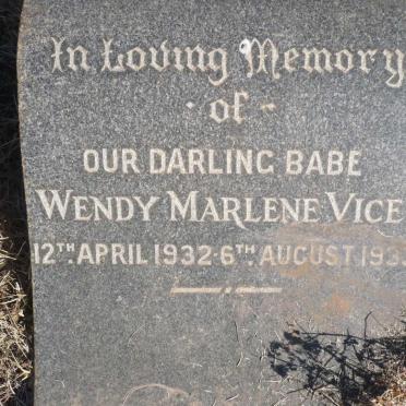 VICE Wendy Marlene 1932-1933