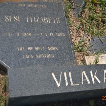 VILAKAZI Sesi Elizabeth 1946-1998