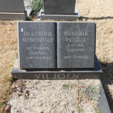 VILJOEN Hendrik Petrus 1926-1986