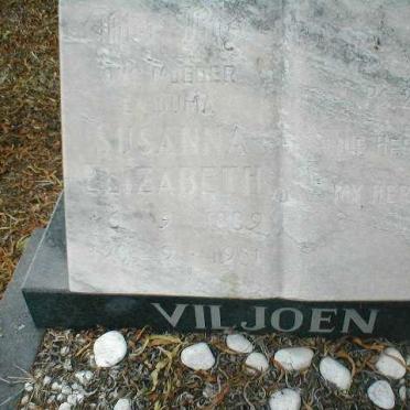 VILJOEN Susanna Elizabeth 1889-19?1