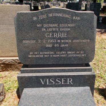 VISSER Gerrie -1963