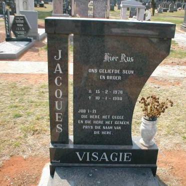 VISAGIE Jacques 1976-1998