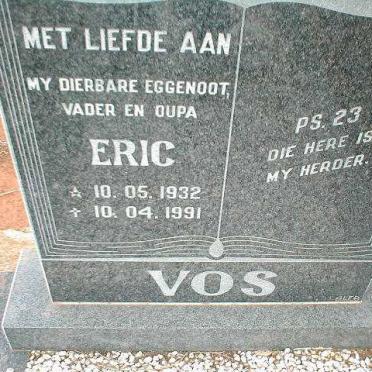 VOS Eric 1932-1991