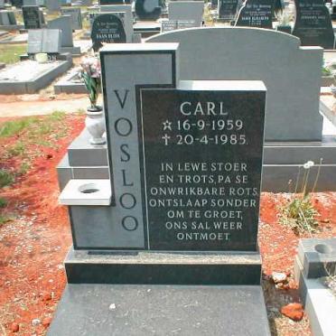 VOSLOO Carl 1959-1985