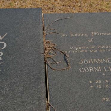 VORKEL Johannes Cornelius 1918-1989 &amp; Elsie Wilhelmina DE LANGE 1928-2001