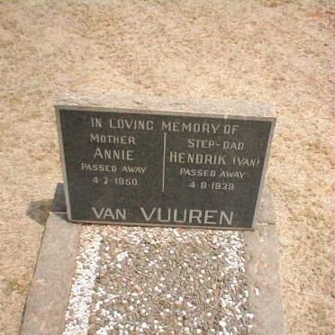 VUUREN Hendrik, van -1939 &amp; Annie -1950