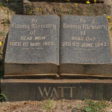 WATT ? -1942 &amp; ? -1929