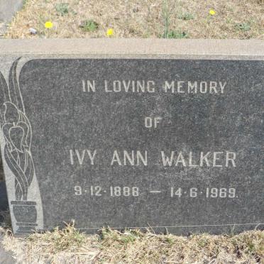 WALKER Ivy Ann 1888-1969