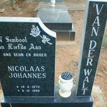 WALT Nicolaas Johannes, van der 1972-1989