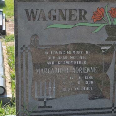 WAGNER Margarutte Adrienne 1940-1996