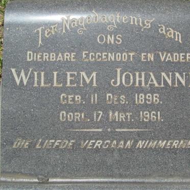 WET Willem Johannes, de 1896-1961