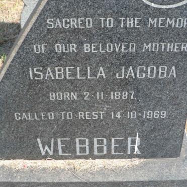 WEBBER Isabella Jacoba 1887-1969