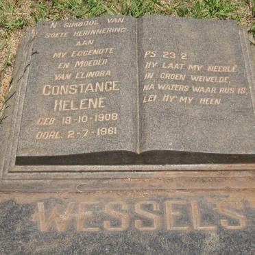 WESSELS Constance Helene 1908-1961