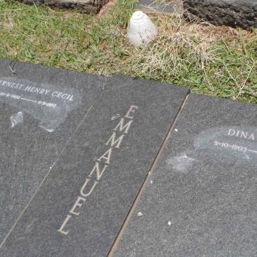 WEBB Ernest Henry Cecil 1902-1977 &amp; Dina Maria 1903-1962
