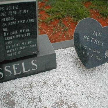 WESSELS Jan Petrus 1940-1992
