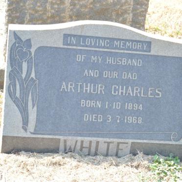 WHITE Arthur Charles 1894-1968
