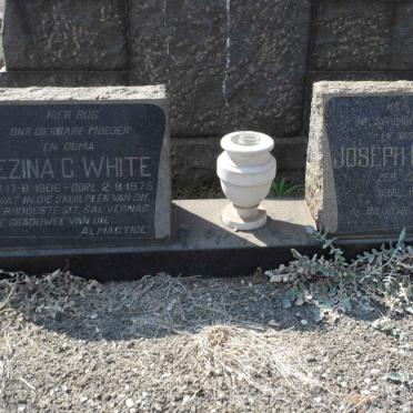 WHITE Joseph H.P. 1890-1955 &amp; Gezina C. 1906-1975