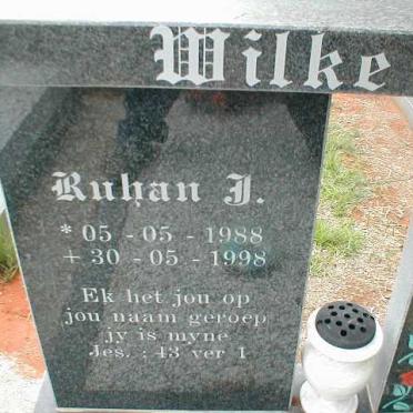 WILKE Ruhan J. 1988-1998