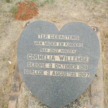 WILLEMSE Cornelia 1911-1937