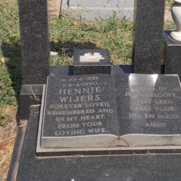 WIJERS Hennie 1929-1990