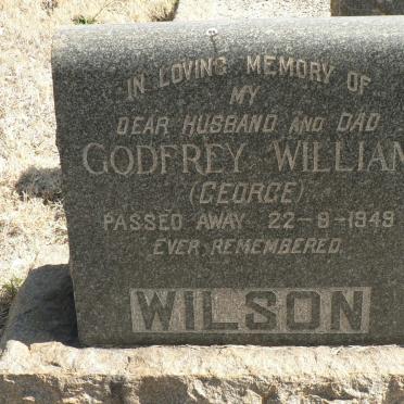 WILSON Godfrey William -1949