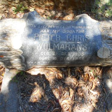 WOLMARANS Pieter Chris 1935-1956