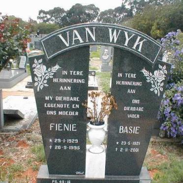 WYK Basie, van 1921-2001 &amp; Fienie 1929-1995